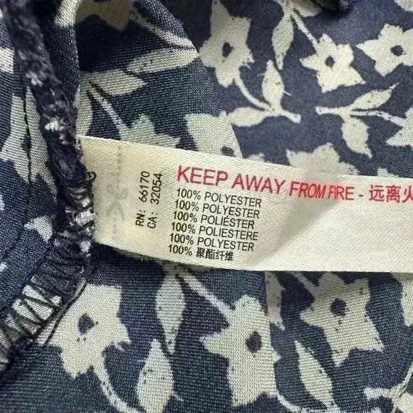 Free People On Our Radar Slip Dress Navy Combo size Medium - Picture 8 of 8